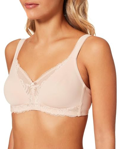 Triumph - Modern Lace + Cotton N - BH ohne Bügel (80E Neutral Beige)