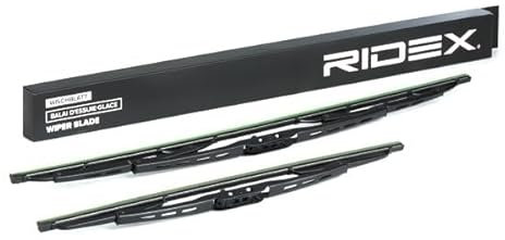 RIDEX Escobilla Limpiaparabrisas Juego de 2 Escobillas Delante | Tipo de escobilla: Estándar | Longitud 1: 550mm | Longitud 2: 400mm 298W0369