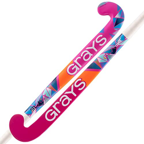 Grays Blast - Bastone per hockey senior in legno, 36,5 l, colore: rosa
