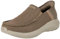 Skechers Parson Ralven, Ponerse Hombre, Taupe Mesh, 41.5 EU
