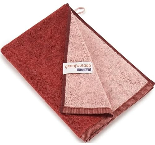 Bassetti NEW Shades Gäste-Handtuch aus 100% Baumwolle in der Farbe Terrakotta R1, Maße: 40x60 cm - 9327869