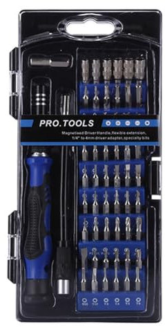 Tyatocepy Kit de tournevis 58 en 1, outil de maintenance informatique de démontage multifonction