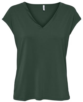 Onlfree Life S/S Mod.V-Neck Top JRS Noos