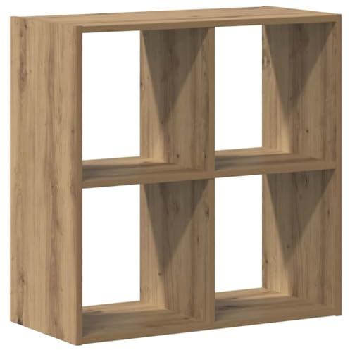 vidaXL Bücherregal Artisan-Eiche 68,5x32x68,5 cm Holzwerkstoff