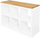 Natural Goods Berlin 1x Holzplatte Kallax Eiche - I K E A DIY Upcycling -2 cm Dicke Kallax Auflage passgenau mit Antirutschfunktion - Deckplatte Sideboard - Holzplatte Eiche - Platte 147 x 39 x 2 cm