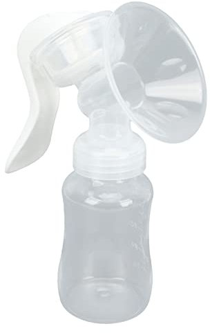 Manuelle Milchpumpe, Starke Saugkraft, Stillpumpe aus Weichem Silikon, 150 Ml, Hand-Stillpumpe für Mütter