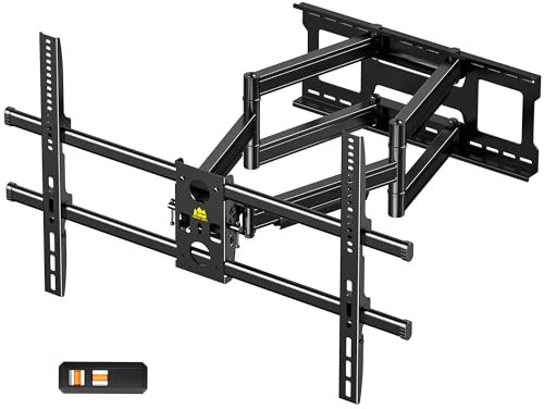 FORGING MOUNT Heavy Duty 60 to 120 inch Full Motion TV Wall Mount Max VESA1000x600mm Up to 264lbs for Extra Large Big Screens,Universal Articulating TV Mount Bracket Swivel Tilt,16-24” Studs