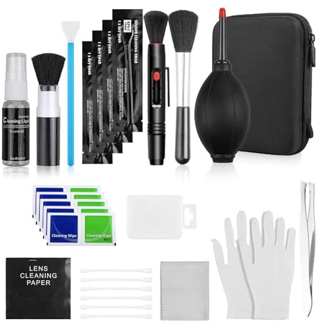Camera Cleaner Set DSLR Lens Digital Camera Cleaning Brush For DSLR Cameras Clean Professional Photographers Travel Friendly Cleaning Kit With Case