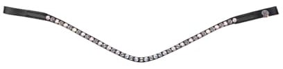 WALDHAUSEN Stirnband X-Line Glam, schwarz, Perlmutt/grau, XWB