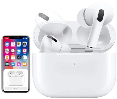 ear buds Wireless Earbuds AirBuds Pods 2026 New Bluetooth Headphones with Noise Reduction,in-Ear Ear Buds Sport Earphones IPX7 Waterproof Auto Pairing Fast Charging Headsets,for Android/IOS/AirPods