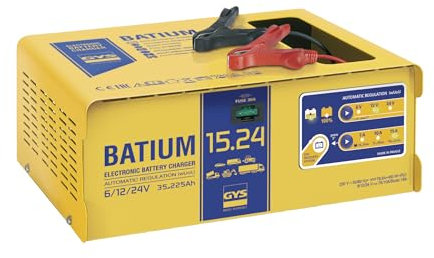 GYS CHARGEUR DE BATTERIE GYS BATIUM 15/24 AUTOMATIQUE 6/12/24 VOLTS