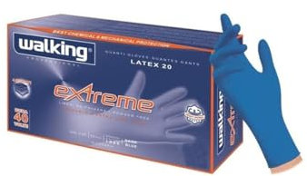 Guanti extreme blu usa e getta taglia XL