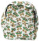 Close Up Faultier Rucksack - beige, Bedruckt, aus 100% Polyester.
