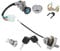 Serrure d'allumage, serrure d'allumage, couvercle de réservoir pour scooter GY6 50 cm3, cyclomoteur