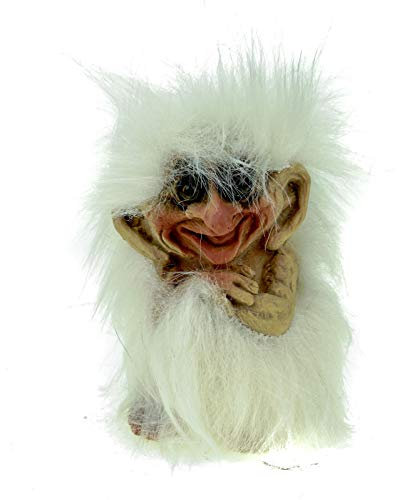 NY Form Troll Original vielen Haaren Figur Fabelwesem Troll Norwegen