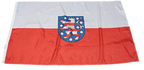 Wagner Automaten Flagge Thüringen mit kleinem Druckfehler im Wappen 90 x 150 cm
