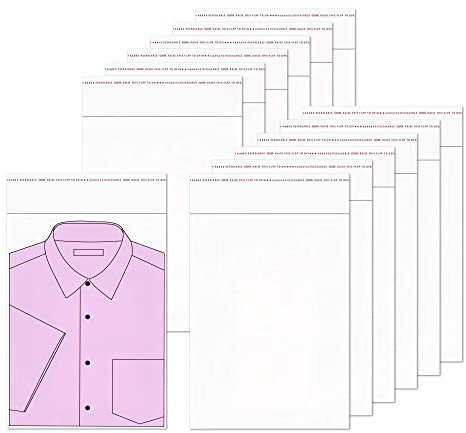 Selbstklebend Tütchen Plastiktüten 100pcs 30x46cm Klar Klebeverschluss Cellophantüten Transparente OPP Tütchen Zellophantüten 50µm für Bäckerei Süßigkeiten Kekse Bürobedarf (15 Größen verfügbar)