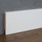 Südbrock, battiscopa, 721.1058, profilo angolare, 10 x 58 x 2500 mm, fogli in MDF, bianco, verniciabile, battiscopa classico, 1 pezzo