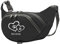 Tierisch-tolle Geschenke Hundesport Bauchtasche Leckerlie-Tasche mit 2 Herzen, 2 Pfoten und Wunschnamen personalisiert | Hundetraining | Leckerlie Beutel (Schwarz/Silber)