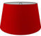Wogati® Premium Lampenschirm E14/E27 Baumwolle | verschiedene Größen & Farben | Farbe: Rot/Größe: XL | Lampenschirm Stehlampe + Lampenschirm Hängelampe + Lampenschirm für Tischlampe