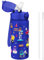 GOPPUS 550ml/18oz Kids Insulated Water Bottle with Straw Cute Double Wall Stainless Steel Child's Small Flask Vacuum Insulated Steel Metal Leak Proof Drink Flask Boys Toddler Girls Bottles BPA-Free