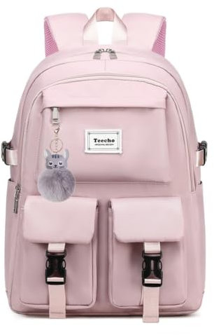 Ternbay Wasserdicht Frauen Rucksack Netter Schulrucksack für Mädchen Mode Laptop Rucksack für Frauen Lila