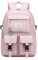 Ternbay Wasserdicht Frauen Rucksack Netter Schulrucksack für Mädchen Mode Laptop Rucksack für Frauen Lila
