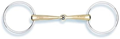 Stübben Gebiss 2226 Wassertrense einfach gebrochen - 14,5 cm - 16 mm - Edelstahl