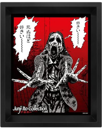 Junji Ito (Dead Girl) 3D-Linsenraster-Poster