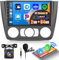 Inefala Android 15 2G/64G Autoradio GPS Navi für BMW 1 Series E87 E81 E82 E88 2008-2012 Radio Wireless Carplay Android Auto, 9 Touchscreen, GPS, WiFi, BT, USB, FM RDS, EQ, MIC, CAM