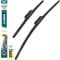 HEYNER® Scheibenwischer Set passend für RENAULT CLIO III Grandtour (02.2008-11.2007) HYBRID Flachbalkenwischer