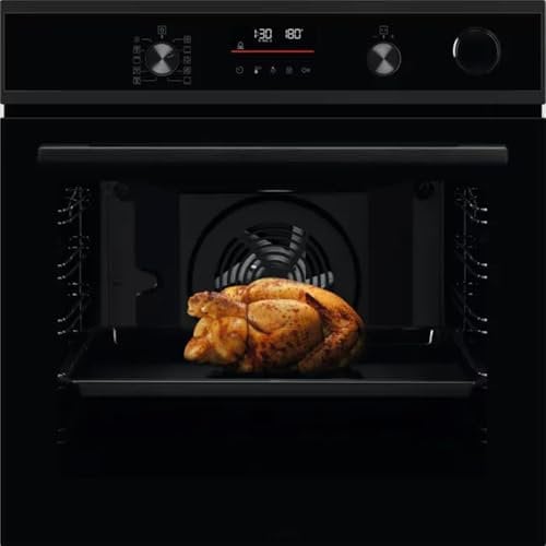 FORNO 60CM 72LT MULTIF. CL.A+ VAPOR.PIROLITIC.NERO