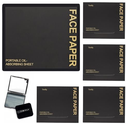 500 PCS Oil Blotting Sheets for Face, Cosmetic Blotting Paper, Blotting Paper for Oily Skin, Oily Skin Oil Absorbing Sheets, Face Blotting Sheets, Portable Face Oil Control Sheets