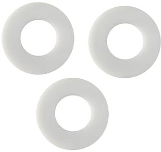 3 Pack Flush Valve Seal, Rubber Flush Valve Seal, Diaphragm Base Sealing Washer Replacement, for Toilet Kitchen, Toilet Cistern Seal, Drain Valve Water Stop Rubber Ring for Geberit 816.418.00.1