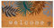 OLIVO.shop | FANTASY 12 - Zerbino ingresso cocco, Zerbino ingresso esterno casa, Zerbino cocco con scritte e stampe colorate, 40x80 cm (TROPICAL 12)