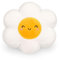 Legami - Super Soft Plush Plüsch, Daisy Thema, Mini Größe, mit personalisierbarer ID Karte, Steht alleine, 14x15x12 cm, White
