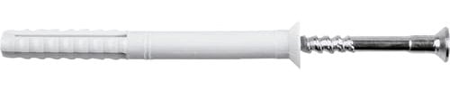 TOX Nageldübel Attack mit Dübel M 8 x 60 mm und Nagelschraube 5 x 62 mm, für Befestigungen von Holzbauteilen in Voll- und Lochstein, 50 Stück, 017102221