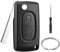 2 Botones Carcasa para Llave CE0536 Compatible con Peugeot 207 307 308 SW 3008 5008 Partner e Citroen C3 Picass C2 C4 C5 C6 C8 Mando a Distancia Repuesto Carcasa Funda Llave de Coche Accesorios
