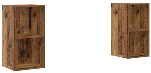 vidaXL Cube Storage Shelves - Modular Shelves for Your Living Room Ideal for Tidying Up They Have a Rustic Look That Fits Really Well.