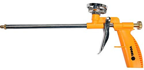 VOREL Pistola de espuma para espuma de construcción, resistente, para un procesamiento rápido y profesional de espuma de poliuretano