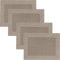 Erwin Müller Tischset Lissabon 4er-Pack abwaschbar Cappuccino Größe 33x45 cm