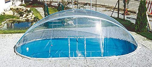 Cabrio Dome für Ovalbecken/Abdeckung für Ovalpool/für Ovalbecken 5,25/5,30 x 3,20m