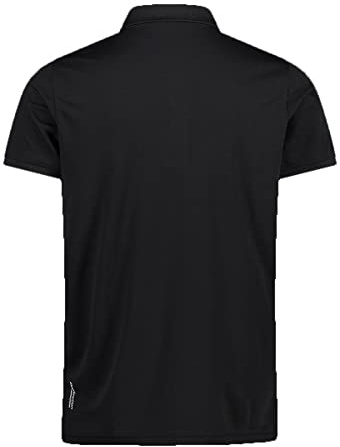 CMP Herren Polo Nero-Cemento, 50, 3T60077
