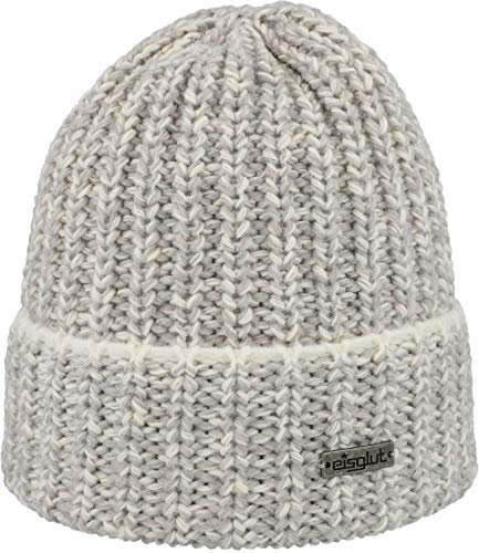 Eisglut Damen Jial Mütze, Silber Mel, M 57-58cm