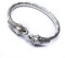 Elephant Face Kada für Männer und Frauen, Antik-Finish Bahubali Armreif für Männer, Jungen, Frauen, Mädchen | Religiöses Boho-Armband | Freie Größe (SILBER) Armband für Maha Shivratri…