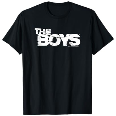The Boys Show Logo Superhero TV Show Maglietta