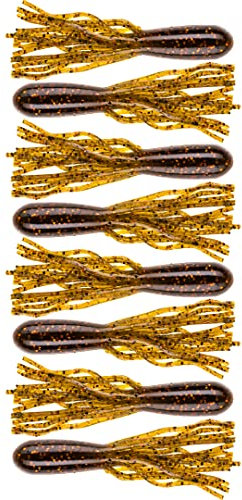 Baitfuel Tubes angereichert mit aufgeladenem X55-Formel-Gel: Fischduft-Technologie mit leistungsstarken Lockstoffen, 6,3 cm, braunes Kürbiskupfer (PN: X74577)