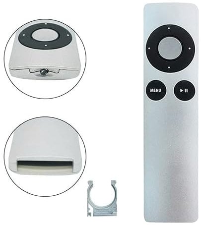Replacement Apple TV Remote Control for APPLE TV MC377LL/A 1st 2nd 3rd 4th Generation, A1294 A1218/MA711 A1378/MC572 A1427/MD199 A1625/MGY52/MLNC2 A1842/MQD22/MP7P2 Apple TV MC377LL/A MM4T2AM/A