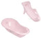 Hylat Baby Friends Rosa Babywanne mit Badewannensitz und Badewannenstöpsel - TÜV Rheinland zertifiziert - BPA-freiem, Stabil, Ideal für Neugeborene und Babys bis zu 12 Monaten - Lite-Kollektion