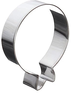 MAGICLULU Keks Ausstechform Ballonform Edelstahl Ausstecher Backform Für Kuchen Kekse Fondant Selbstgemacht Backzubehör